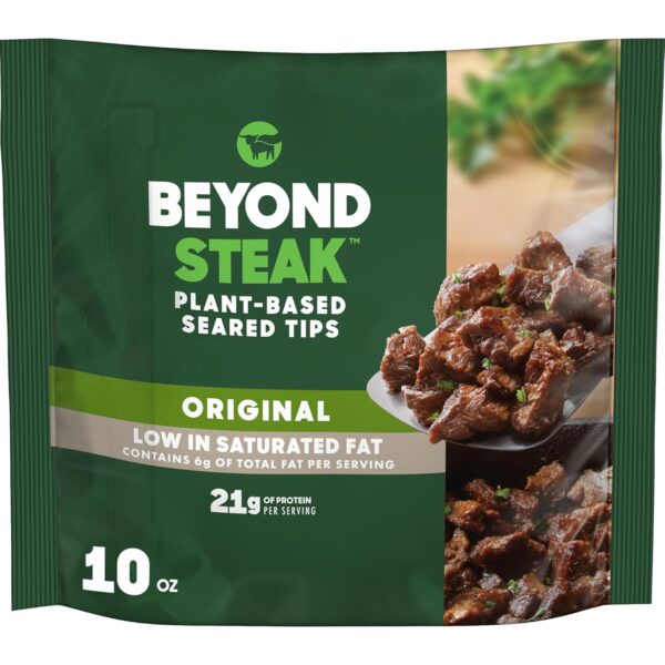 Beyond Meat Beyond Steak Plant-Based Seared Tips, 10 Oz